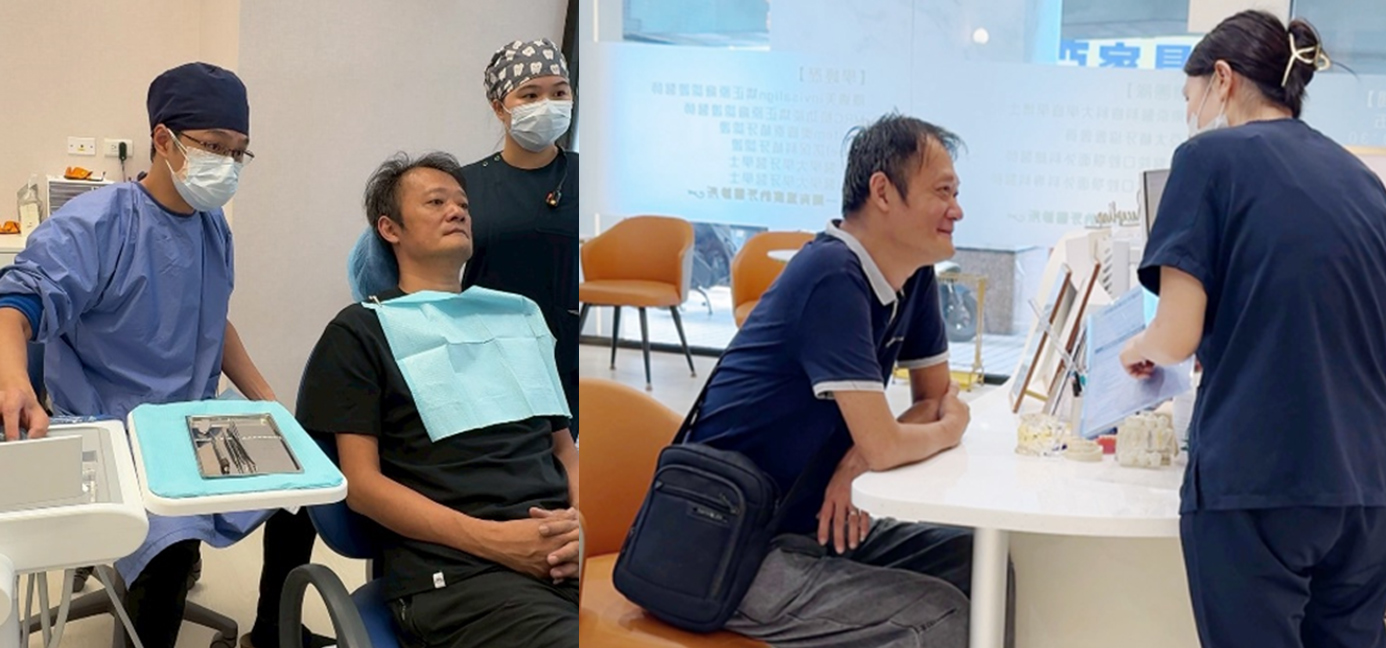 楊院長為林先生進行專業評估與解說